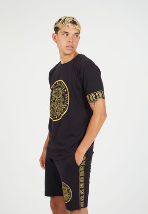 Brave Soul LION SET - Shorts - black