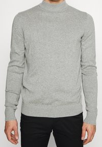 Pier One Strickpullover - mottled light grey