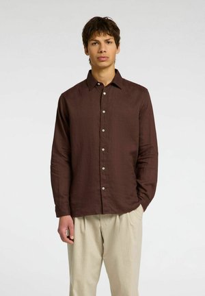 Selected Homme Skjorter - chocolate brown