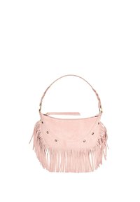 WITH FRINGING - Ručna torba - light pink