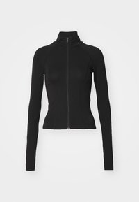 SOFT TOUCH ZIP JACKET - Tréningová bunda - black