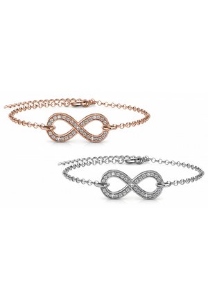 INFINITY EIGHT - Armband - argenté couleur / cristal