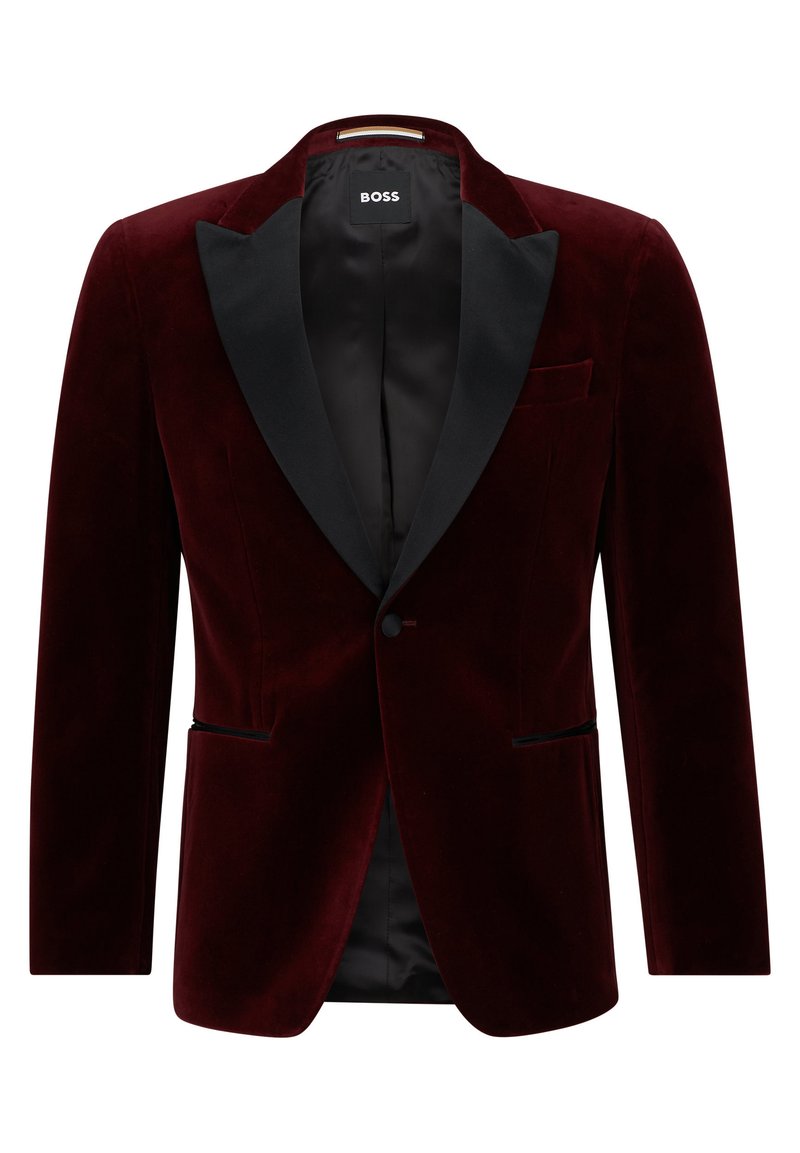 Boss Blazer donkerrood Boss Blazer donkerrood