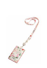 Cath Kidston LANYARD - Taštička na mobil - ecru cherries