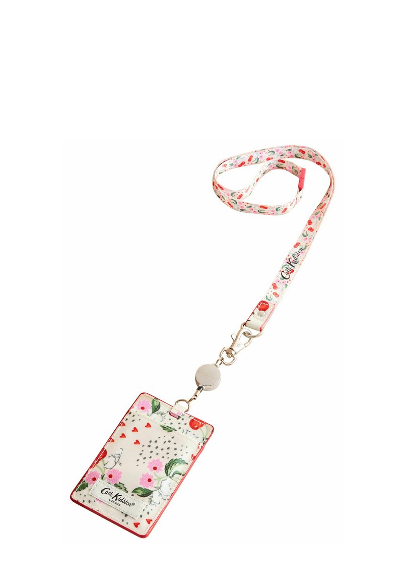 Cath Kidston LANYARD - Taštička na mobil - ecru cherries
