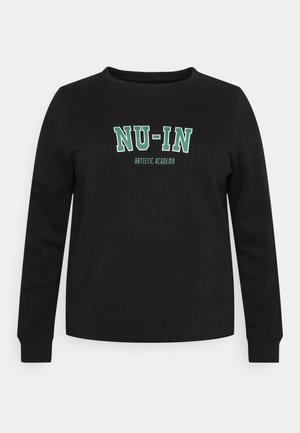 COLLEGE PRINT  - Camisola - black