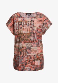 Ausgewählt, papaya / patterned