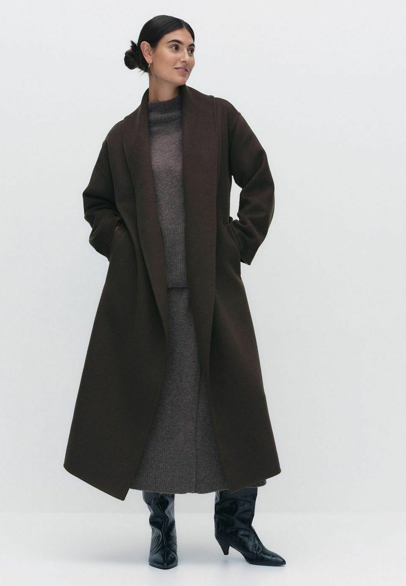 STOCKH LM Studio FRANCESCA - Klassisk kappa / rock - brown