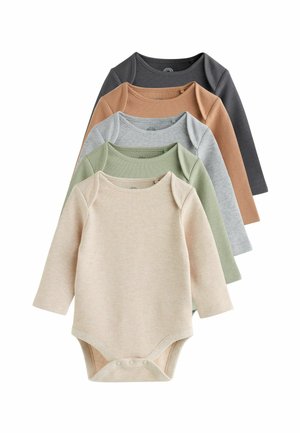 Next, REGULAR FIT - LONG SLEEVE BODYSUITS 5 PACK  . - Body - neutral