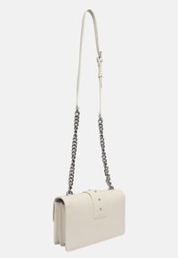 Pinko LOVE ONE MINI VITELLO SETA - Borsa a tracolla - bianco