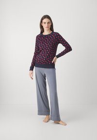 Calida LANGARM - Pyjamashirt - dark lapis blue