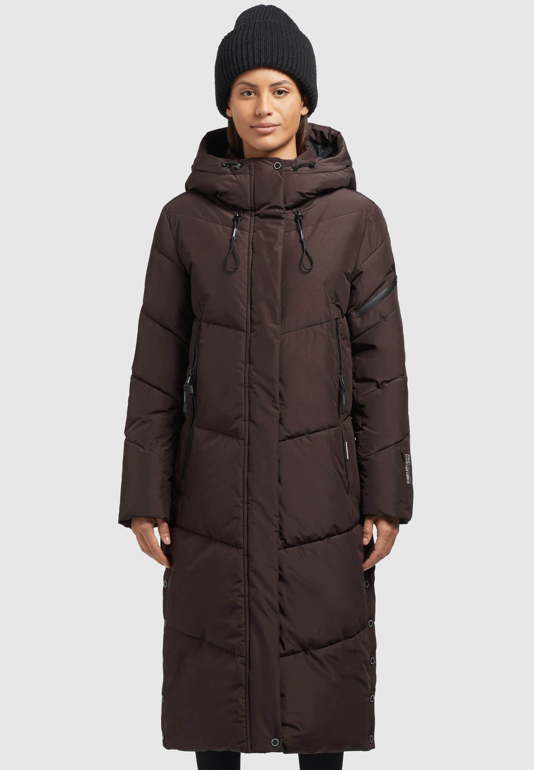 Khujo Damen Mantel Jacket Khujo Sonje Mantel Schwarz Khujo SONJE5