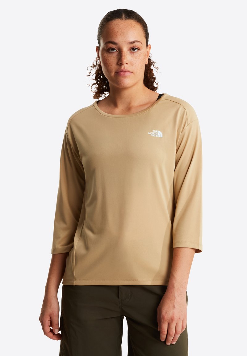 The North Face W TANKEN 3/4 - Top s dlouhým rukávem - khaki stone