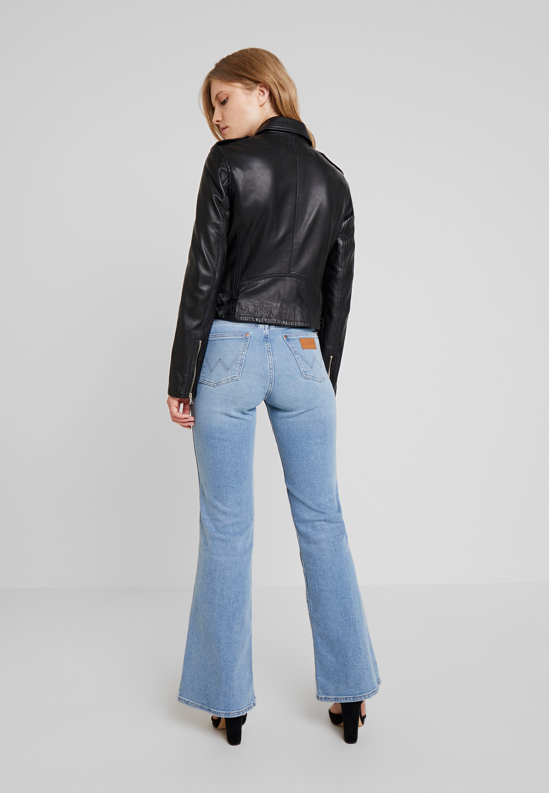 Ibana IVY Skinnjakke black Zalando.no Ibana IVY Skinnjakke brown Zalando.no