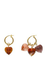 Romantico Romantico MORE AMORE TERRACOTTA GRANDE - Pendientes - gold-coloured