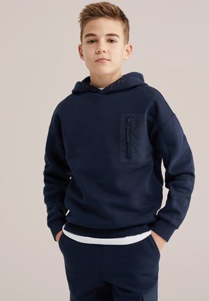 Sweat à capuche - dark blue