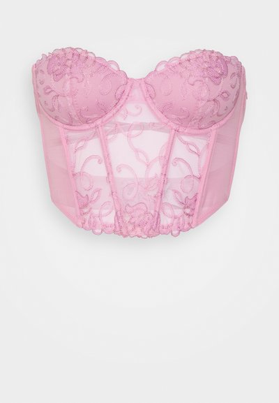 Fleur du Mal BELLA OPEN BACK BUSTIER - Corset - bisou