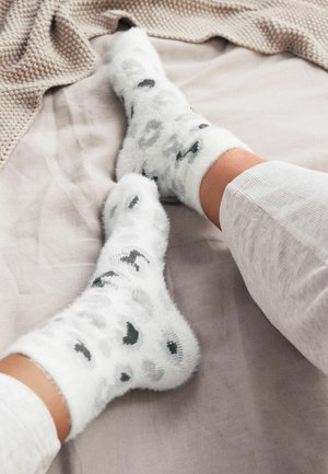 Next 2 PACK - Calze - white grey animal