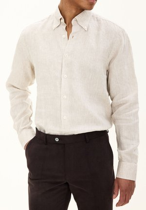 REG FIT BD SIGNATURE - Shirt - almond beige