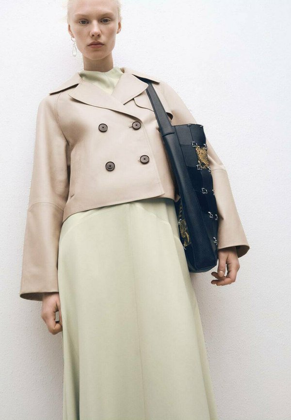 STONE - Leather jacket - Main Image