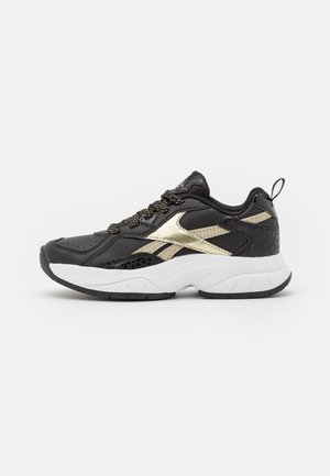RBK XEONA UNISEX - Scarpe da allenamento - core black/gold metallic/footwear white