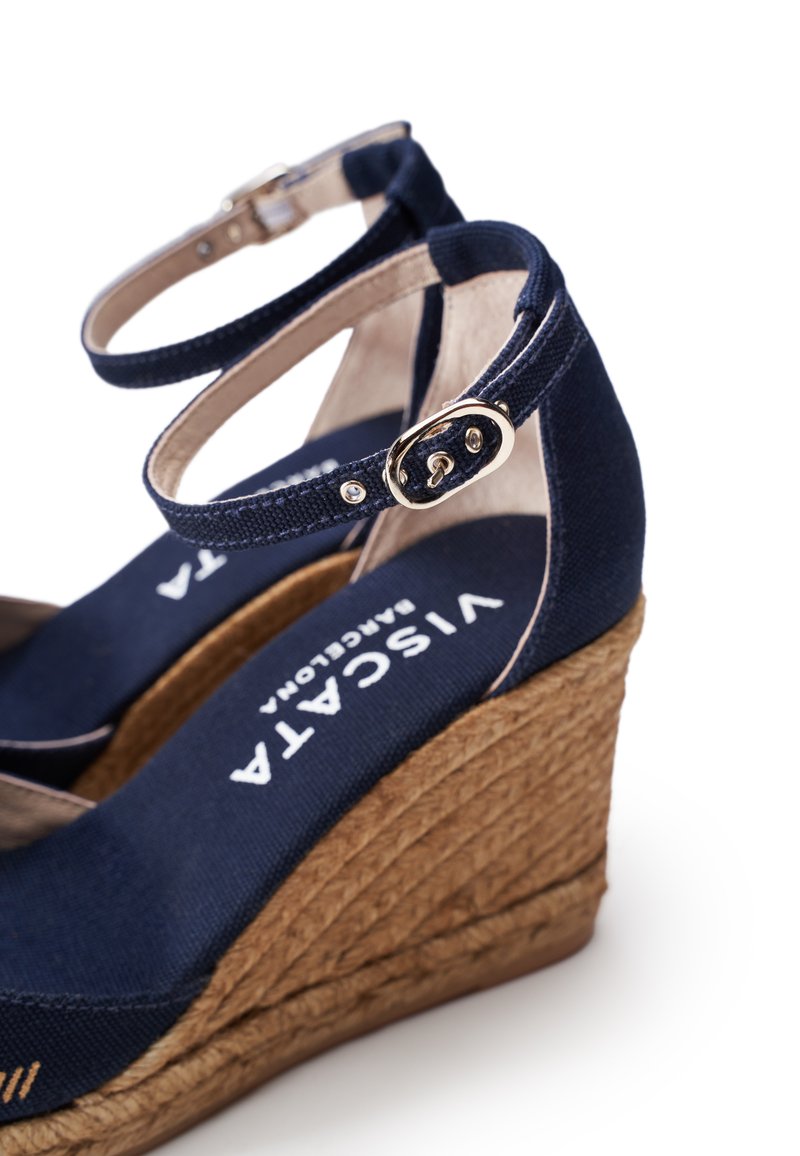 Damen Halbschuhe | VISCATA ESTARTIT Keilsandalette blue/blau - VX54471 Damen Halbschuhe | VISCATA ESTARTIT Keilsandalette blue/blau - VX54471