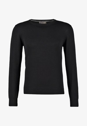 BASIC CREWNECK - Jersey de punto - black