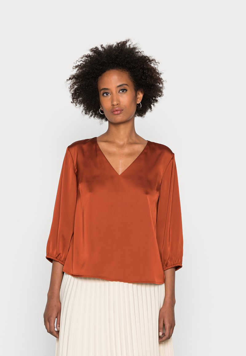 Anna Field Blusa - brown