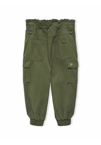 ONLY GIRLS MINI CARGO - Hlačami s stranskimi žepi - khaki