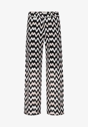 Betty & Co, Stoffhose - schwarz braun