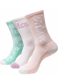 Mister Tee - ENDLESS 3 PACK - Socken - white lightrose mint Thumbnail-Bild 1