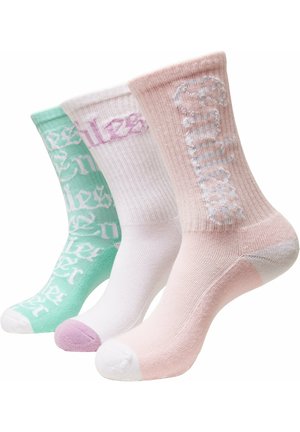 ENDLESS 3 PACK - Calcetines - white lightrose mint