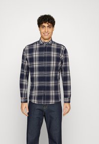 Jack & Jones JORBEST CHECK - Skjorta - navy blazer