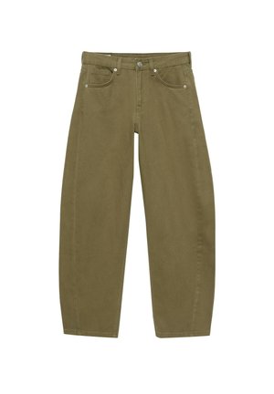PULL&BEAR, BARREL - JEANS - Jean baggy - khaki