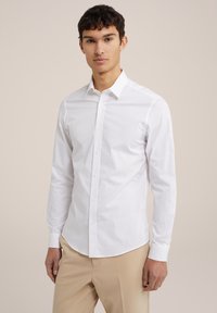 WE Fashion - THE SMART SHIRT - Kostymskjorta - white Miniatyrbild 1