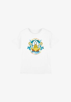 Cotton Soul, HARRY POTTER THE GOLDEN EGG MERMAID BATH UNISEX - Print T-shirt - white