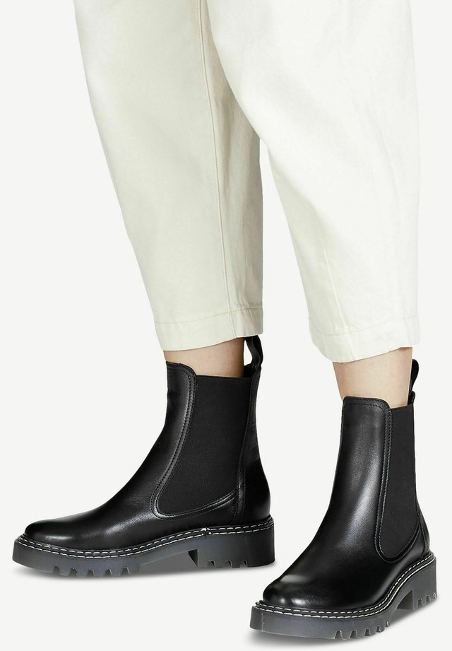 Ankle Boot - black leather