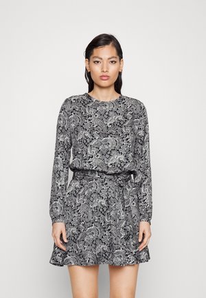 The Kooples ROBE - Robe de jour - black white