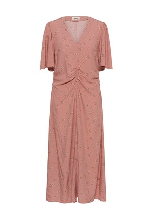 Soaked in Luxury, SLRUCHING - Robe en jersey - ash rose ditsy print