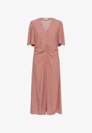 Soaked in Luxury, SLRUCHING - Robe en jersey - ash rose ditsy print