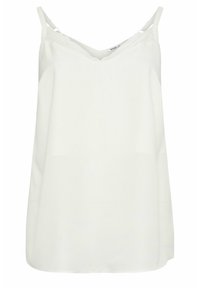Yours Clothing TRIM CAMI - Camicetta - white