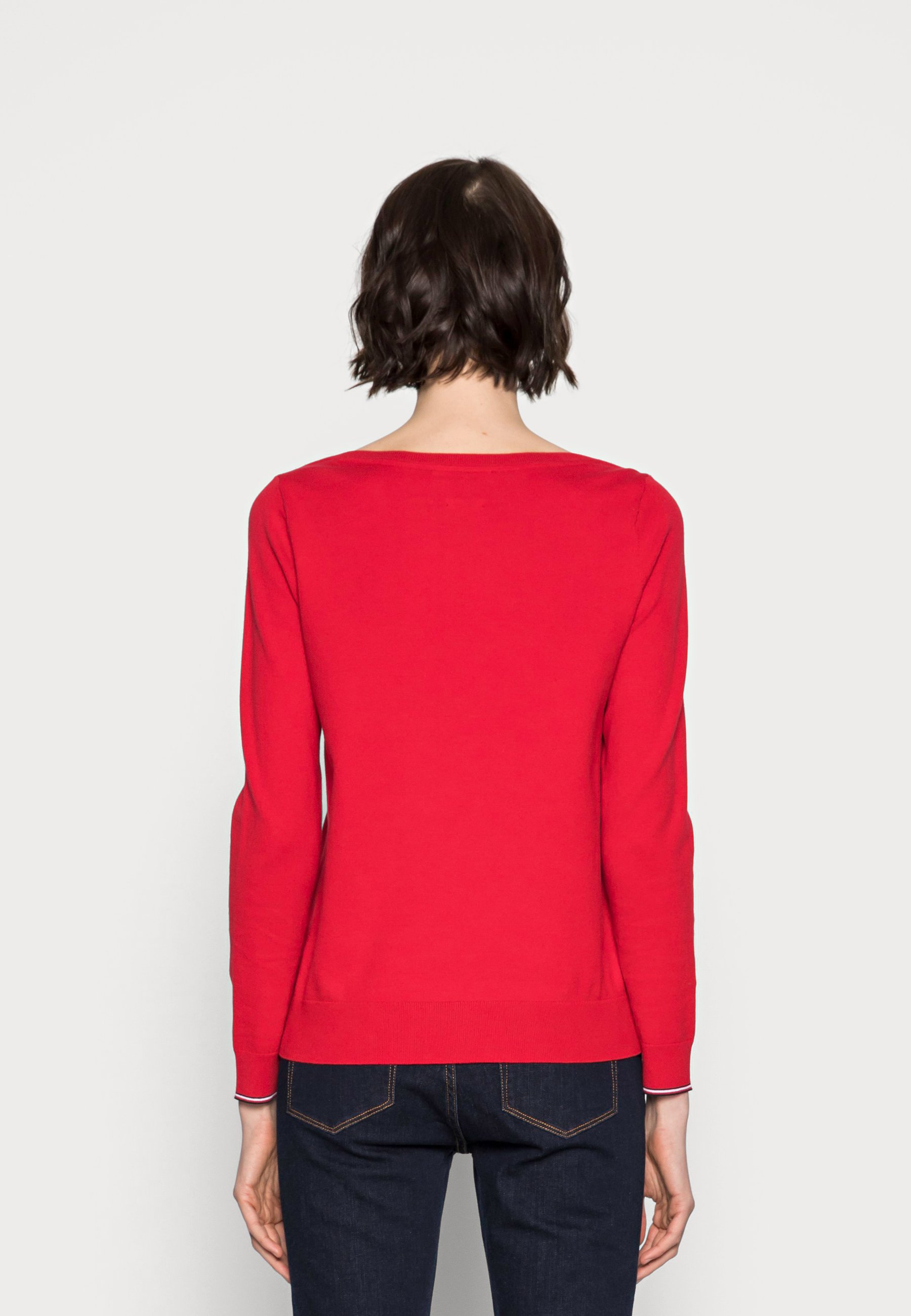 tommy hilfiger rot pullover