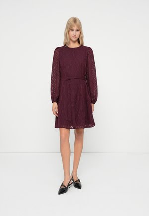 VIMIKA O NECK DRESS - Cocktailjurk - fig