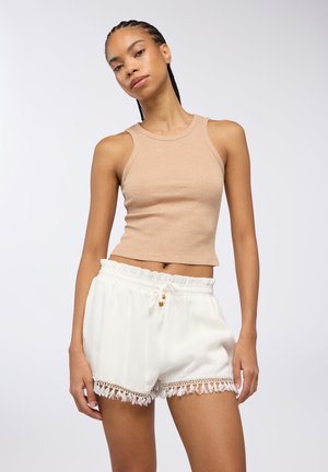 Shorts - bianco lana