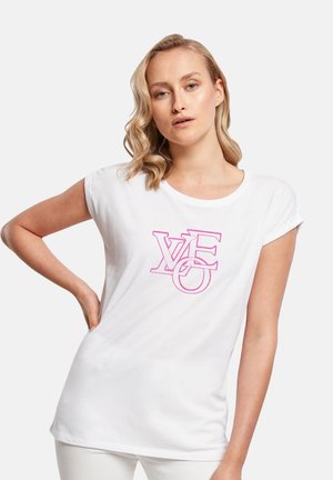 CLASSIC LOVEMIX - Print T-shirt - white