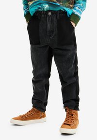 Desigual HYBRID - Vaqueros rectos - black