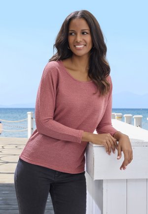 Vivance, Langarmshirt - marsala