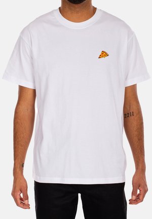 PIZZA SLICE - T-Shirt print - white