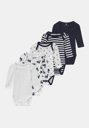 NBMBODY 5 PACK - Longsleeve - dark sapphire