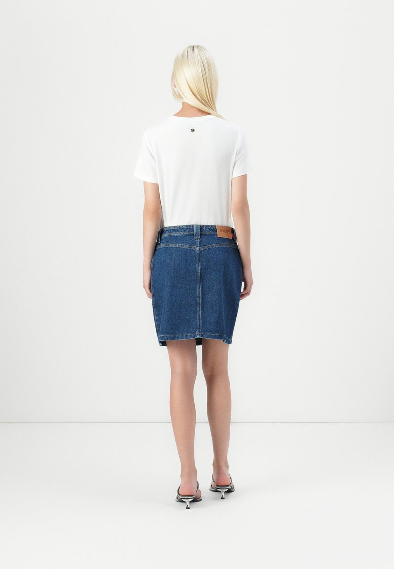 Jupe Bleu Foncé Banana Republic Taille 2P - Neuve Sans étiquettes, Longueur Genou, Style Mini